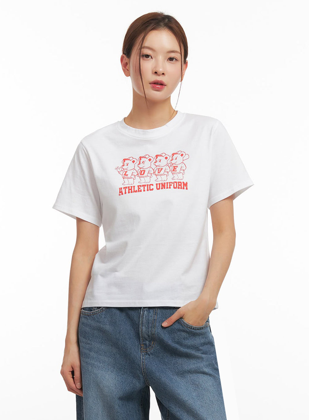 Bear Graphic Tee IM513