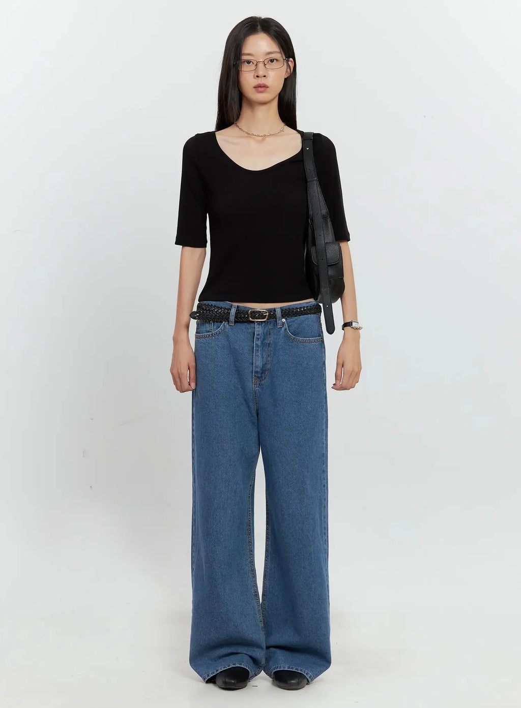 Basic 3/4-Sleeve Top IL528