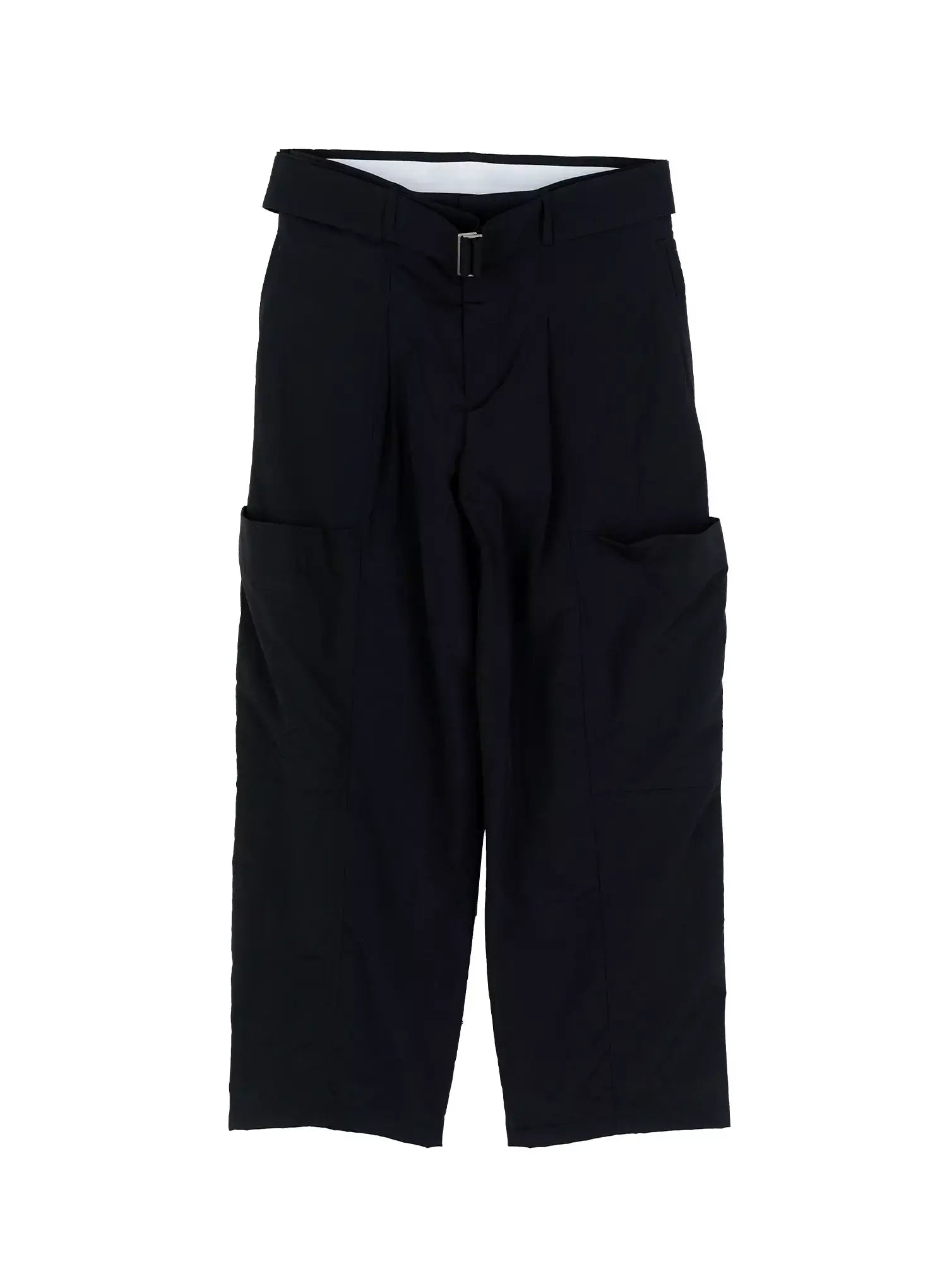 Belted Wide-Leg Utility Cargo Pants IG508