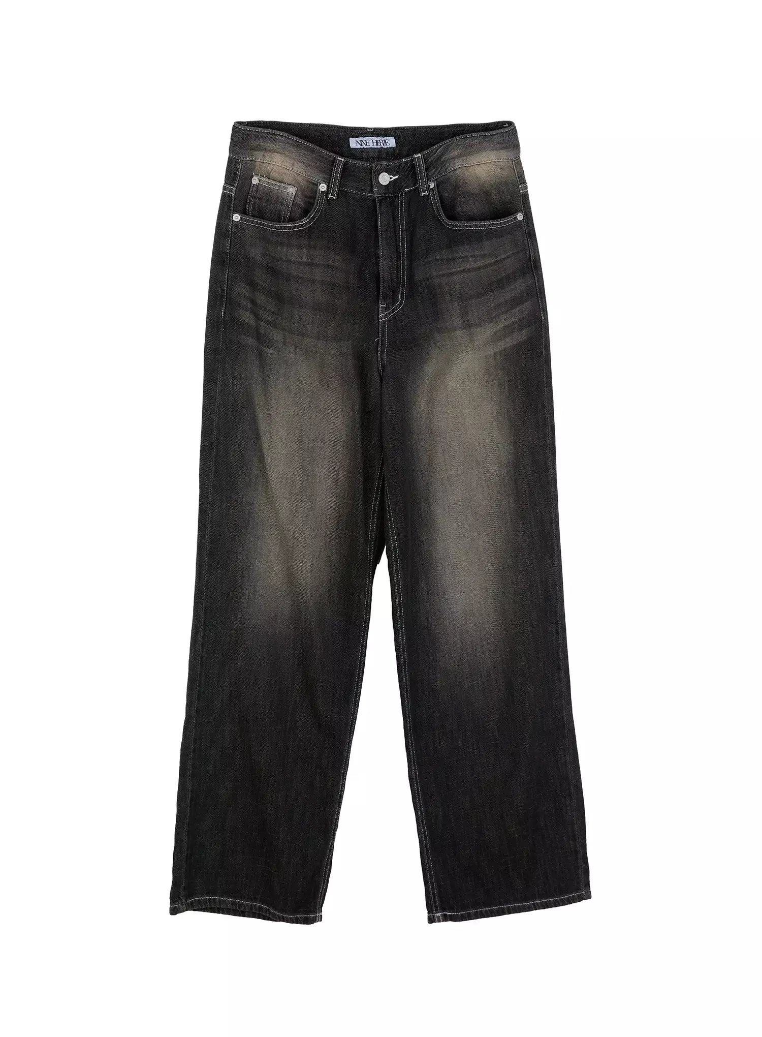 Men's Vintage Wash Baggy Jeans IG520