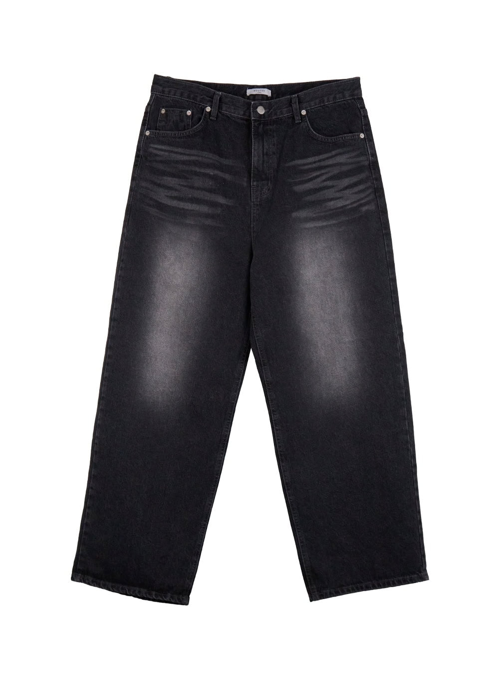 Men's Washed Relaxed-Fit Jeans IJ517