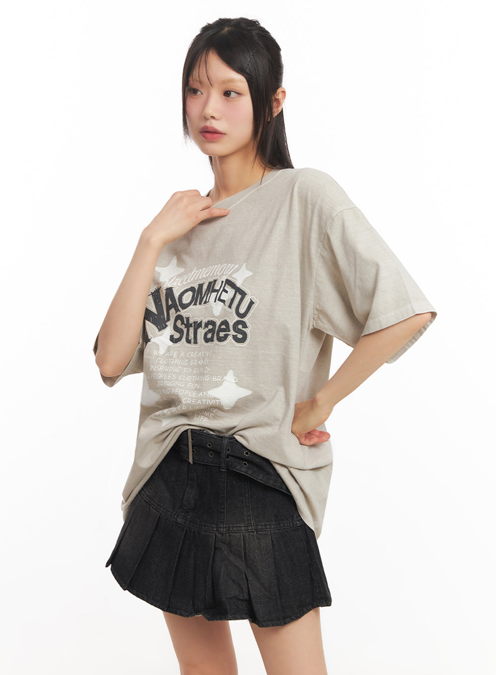 Star Graphic Cotton T-Shirt IY502