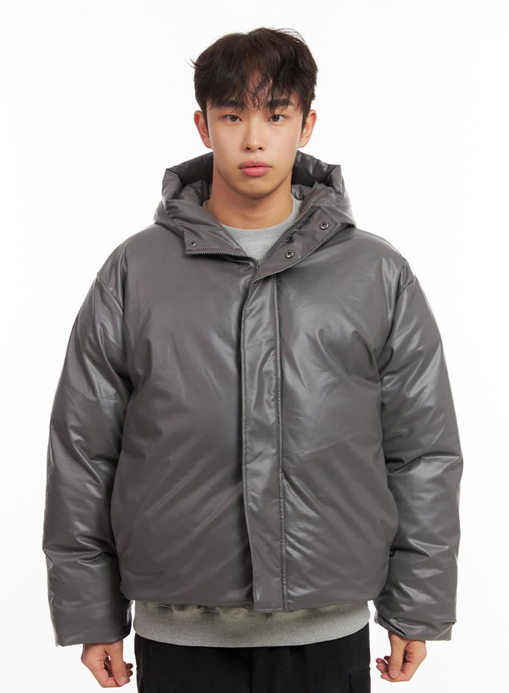 Men's Chic Hooded Puffer Jacket ID427