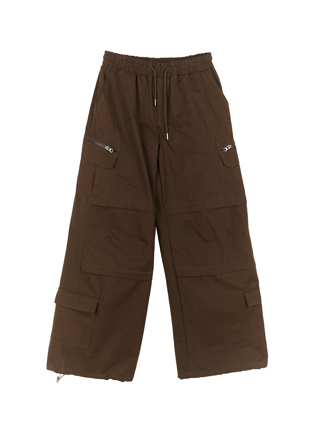 Men's Cotton Pocket Wide-Leg Pants IM528