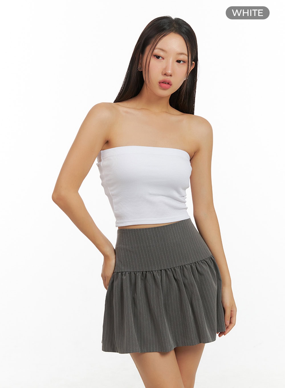 Essentials Crop Tube Top IS402