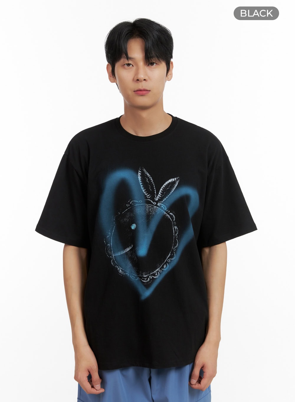 Men's Cotton Graphic T-Shirt IL403