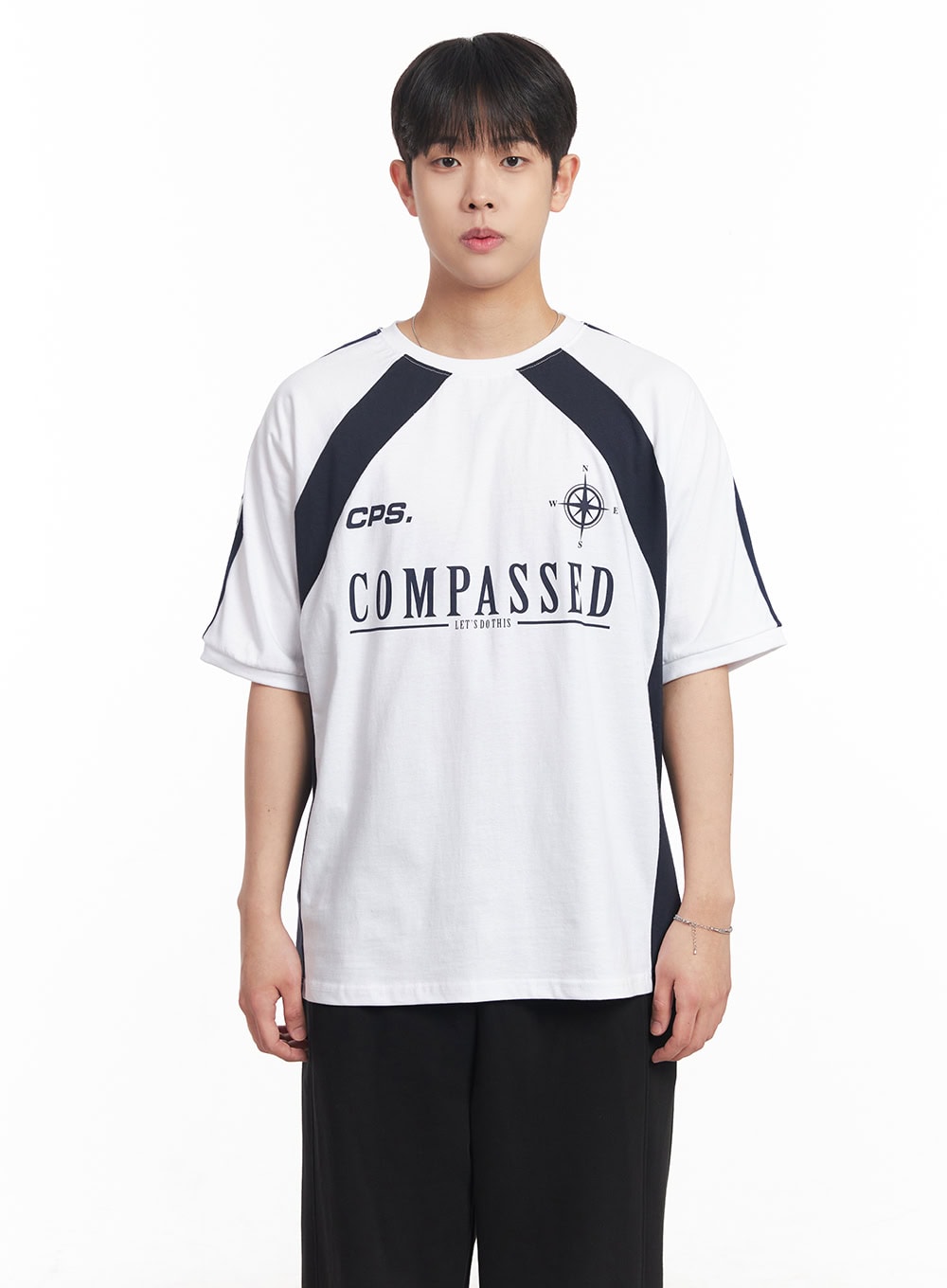 Men's Two-Tone T-Shirt IA529