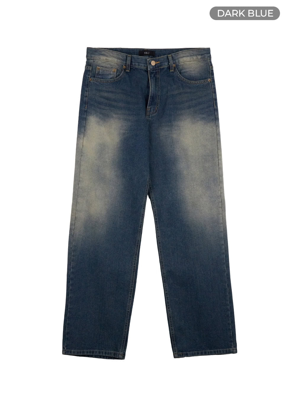 Men's Wide Leg Denim Jeans IO420