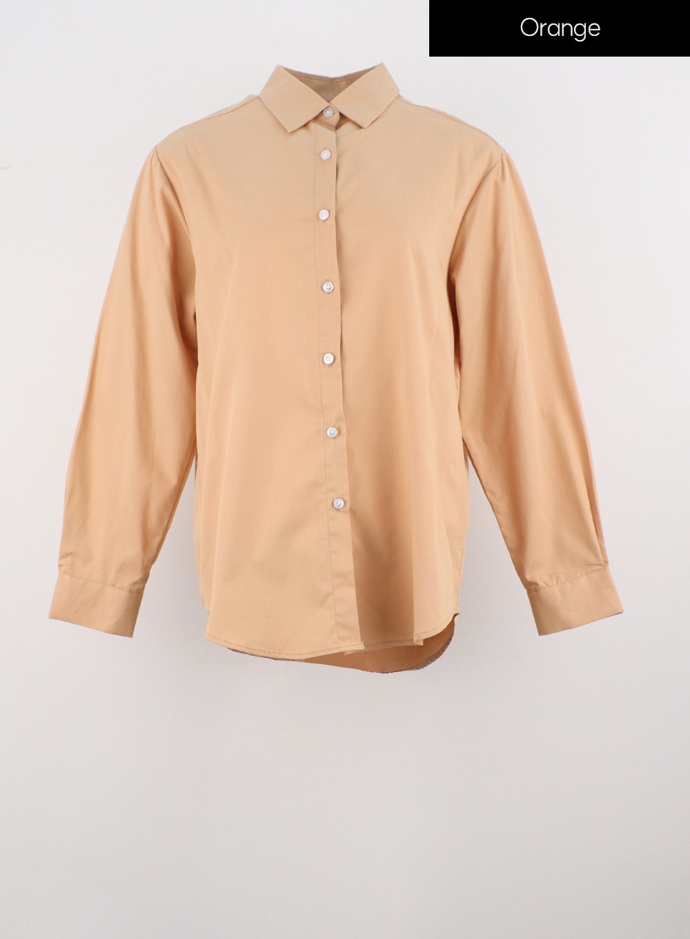 Solid Cotton Collar Shirt IS301
