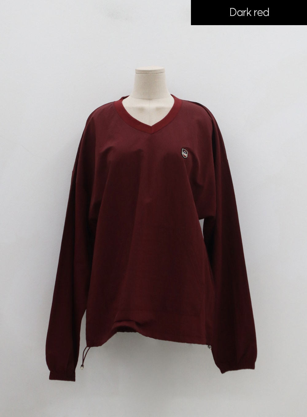 V-Neck Patch Sweatshirt IN22