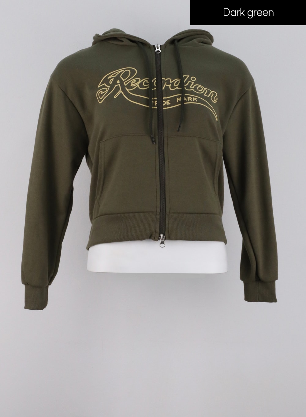 Two-Way Zip-Up Hoodie IG304