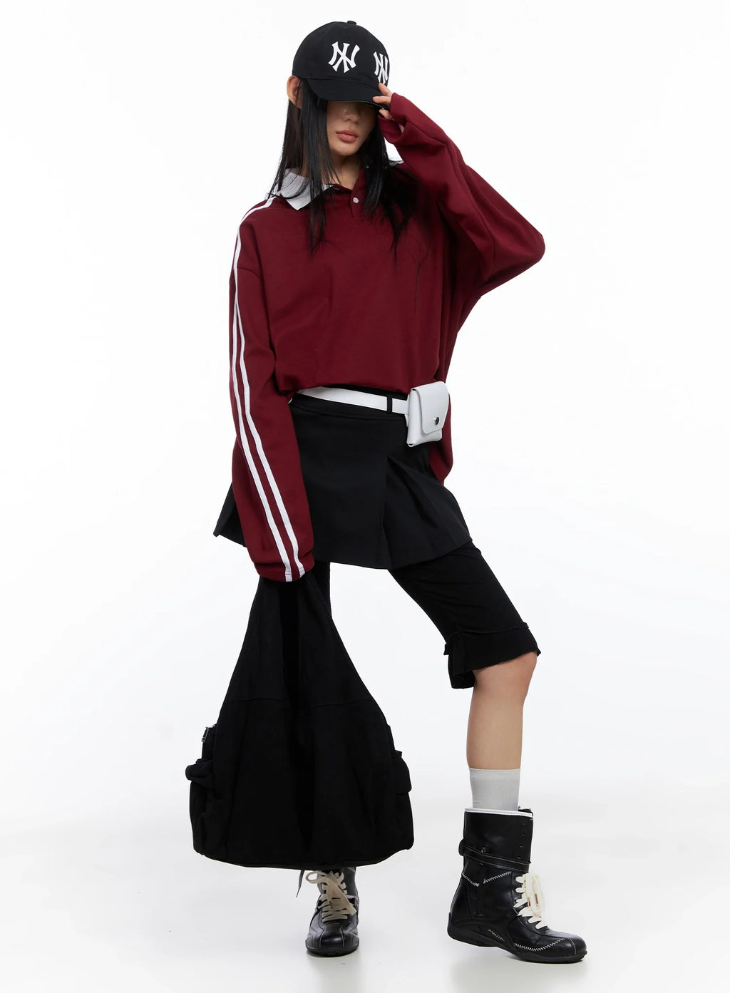 Collar Oversized Top CO516