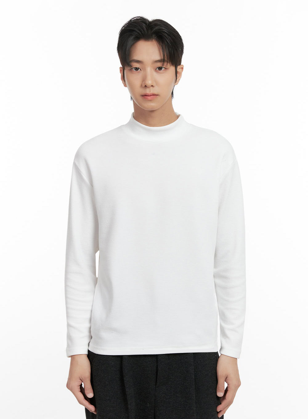 Men's Mock Neck Sweater ID406
