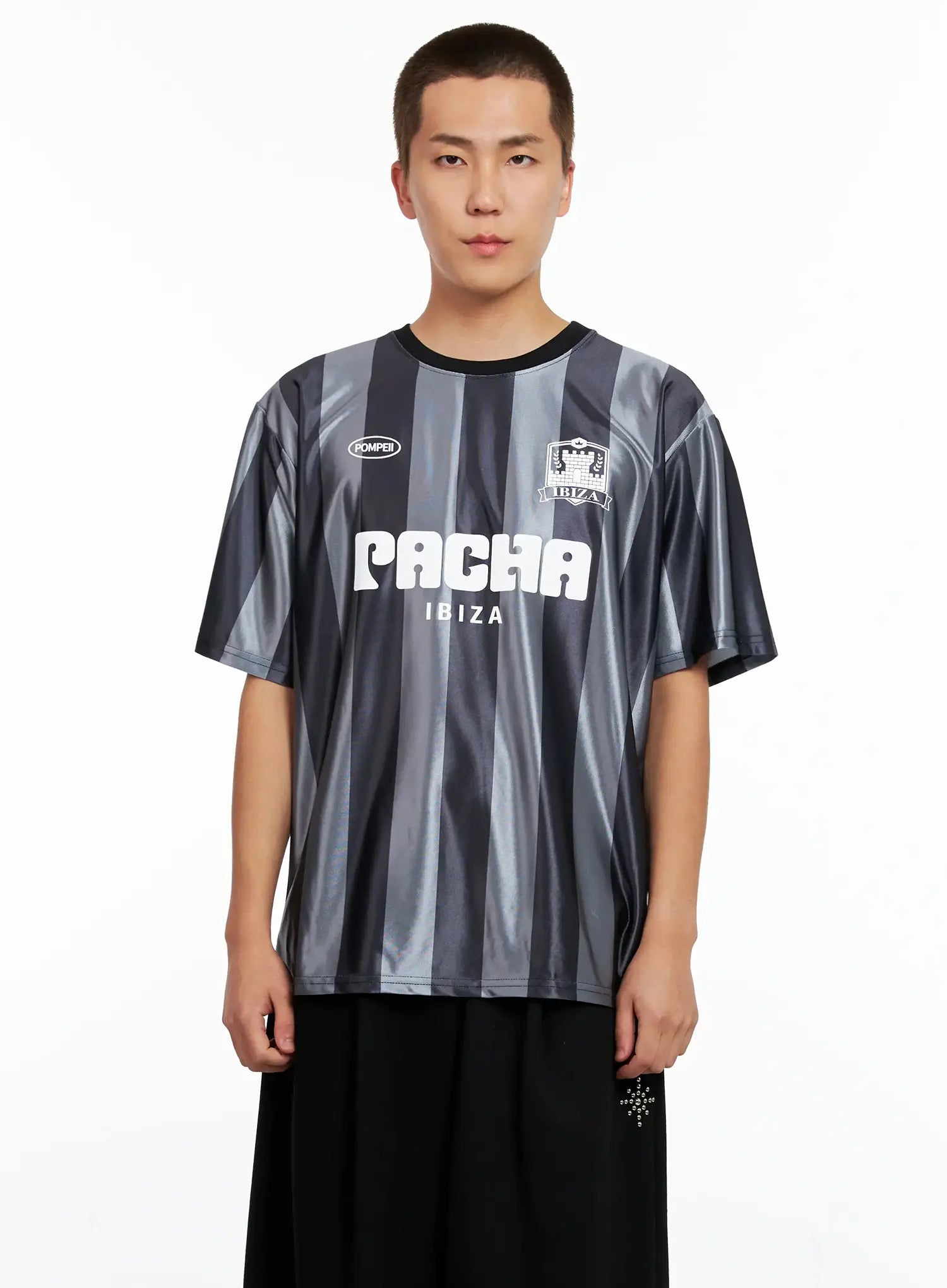 Men's Sporty Ibiza Striped Tee IG511