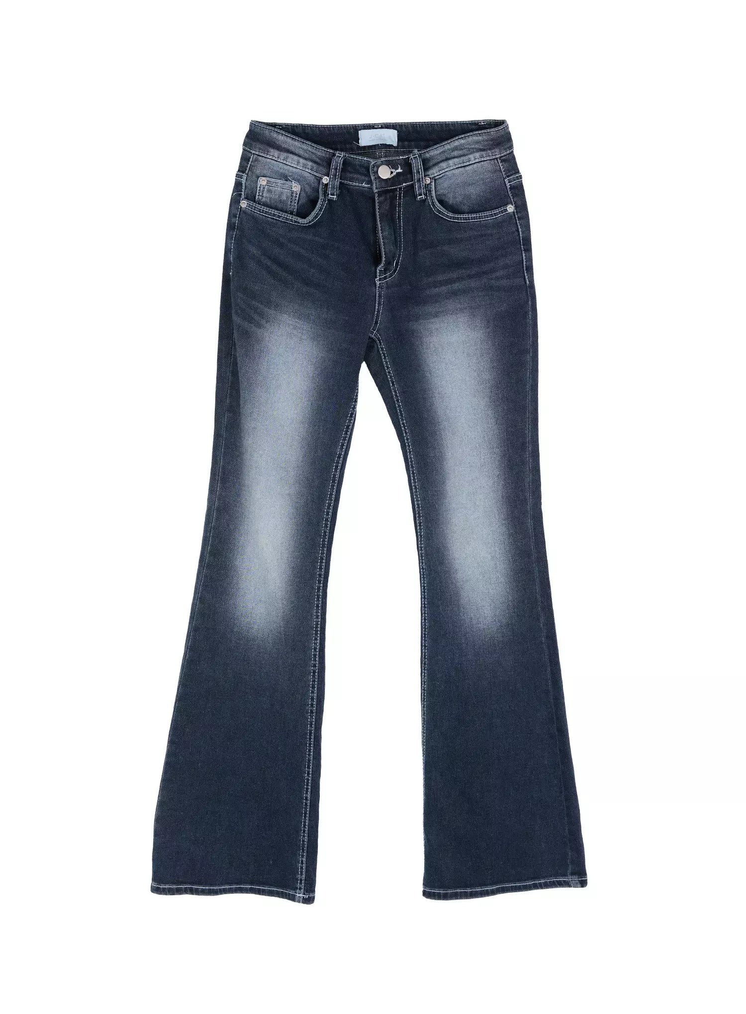 Xinyu Low-Rise Flared Denim Pants  IC503