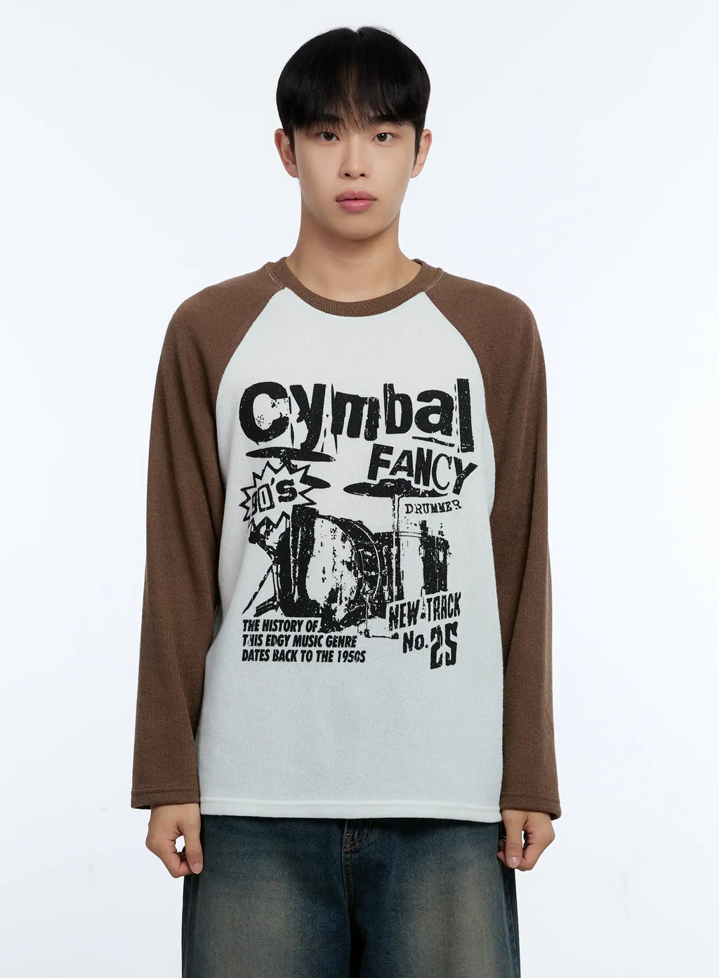 Men's Retro Long Sleeve Shirt IG519