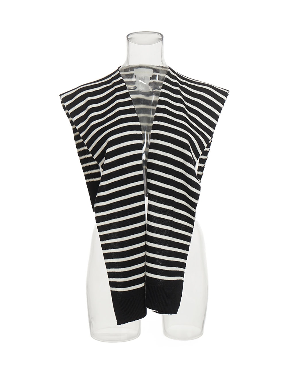 Stripe Knit Sweater Scarf IY509