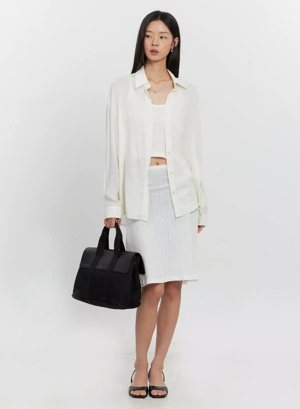 Classic Long-Sleeve Button-Up IL528