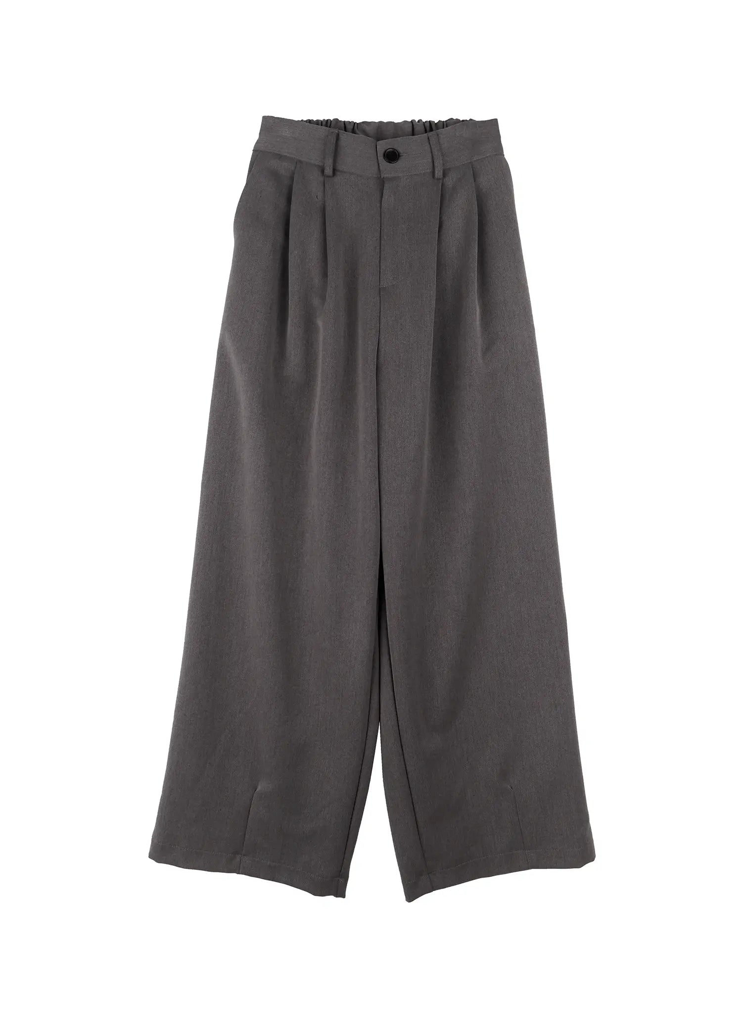 Men's Pintuck Wide-Leg Trousers IS502
