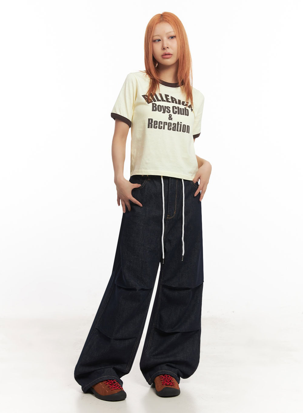 Billerica Graphic Cotton Top IA517