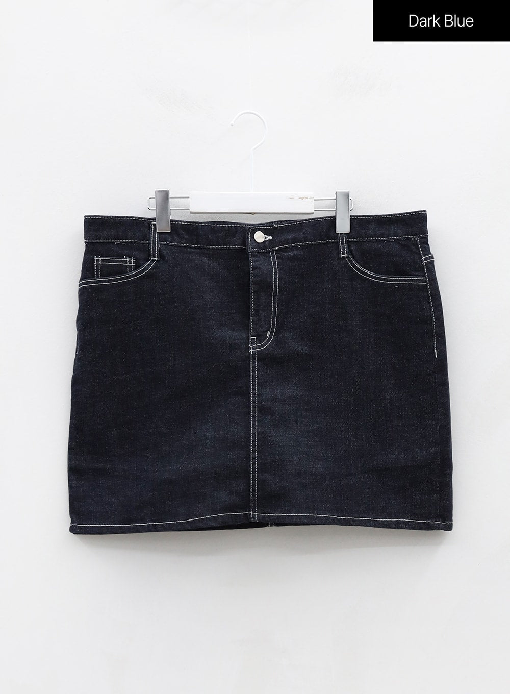 Plus Stitch Span Denim Skort IG09