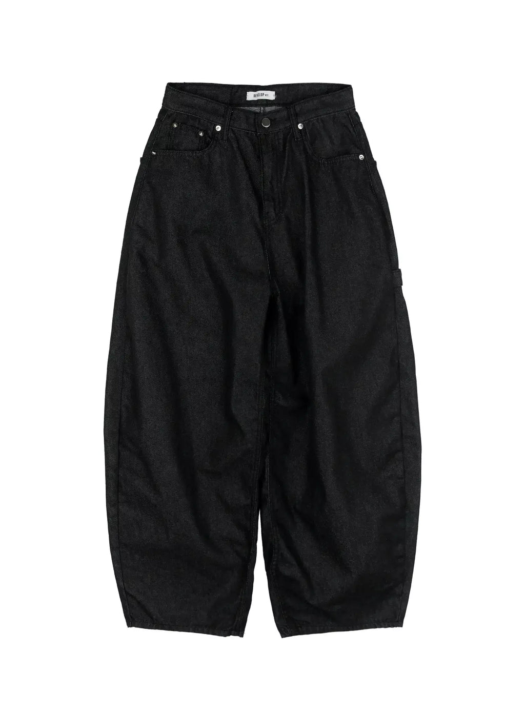 Lea Cross-Patch Baggy Jeans IS525