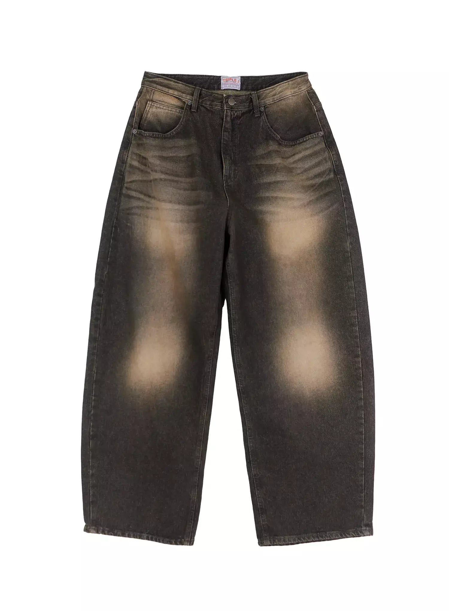 Men's Vintage Fade Wide-Leg Jeans IO516