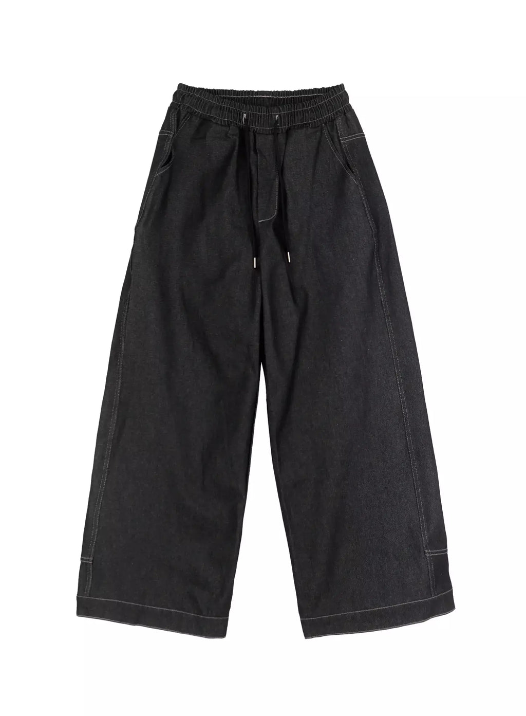 Men's Dark Denim Wide Pants IO517