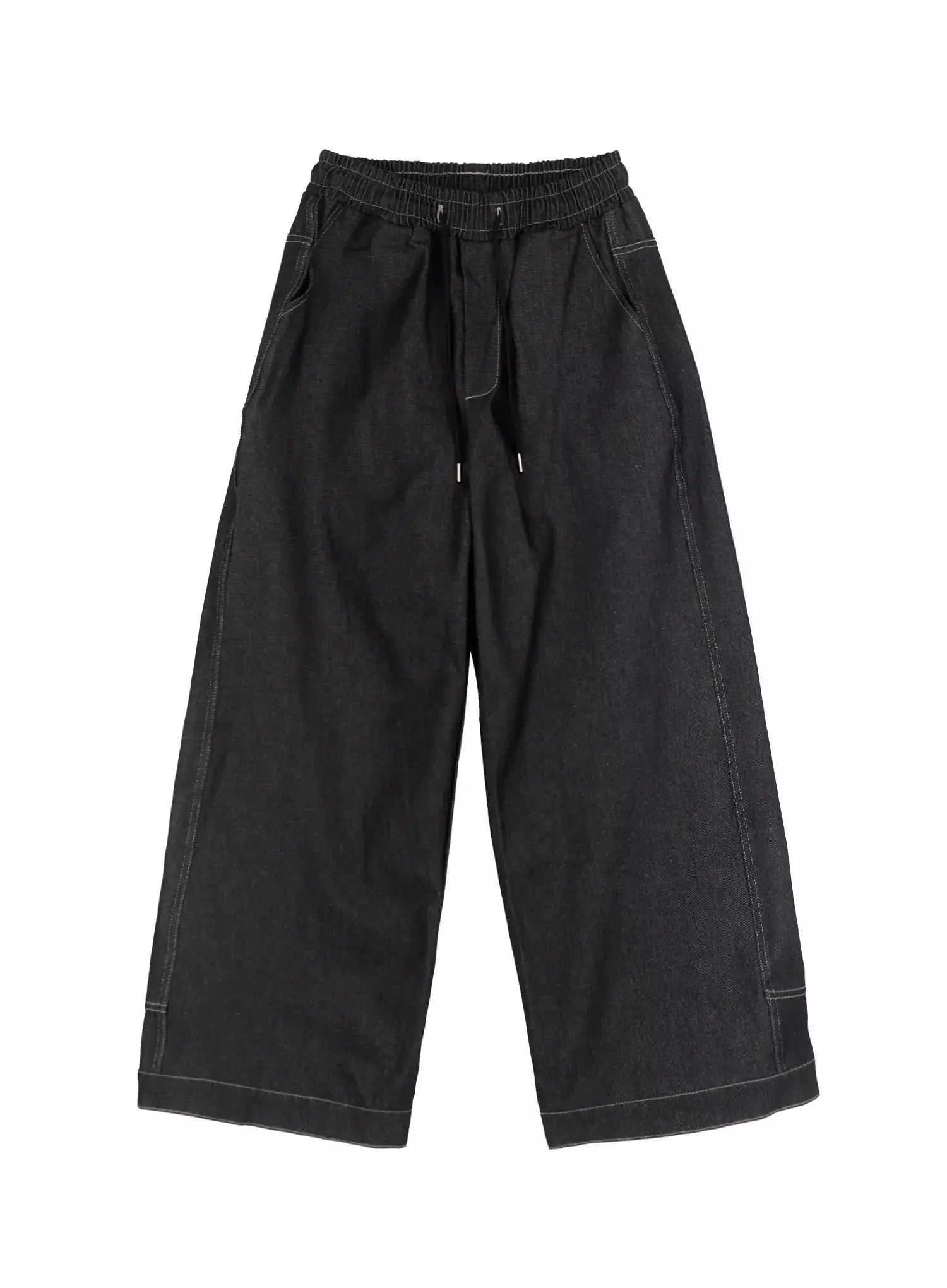 Men's Dark Denim Wide Pants IO517