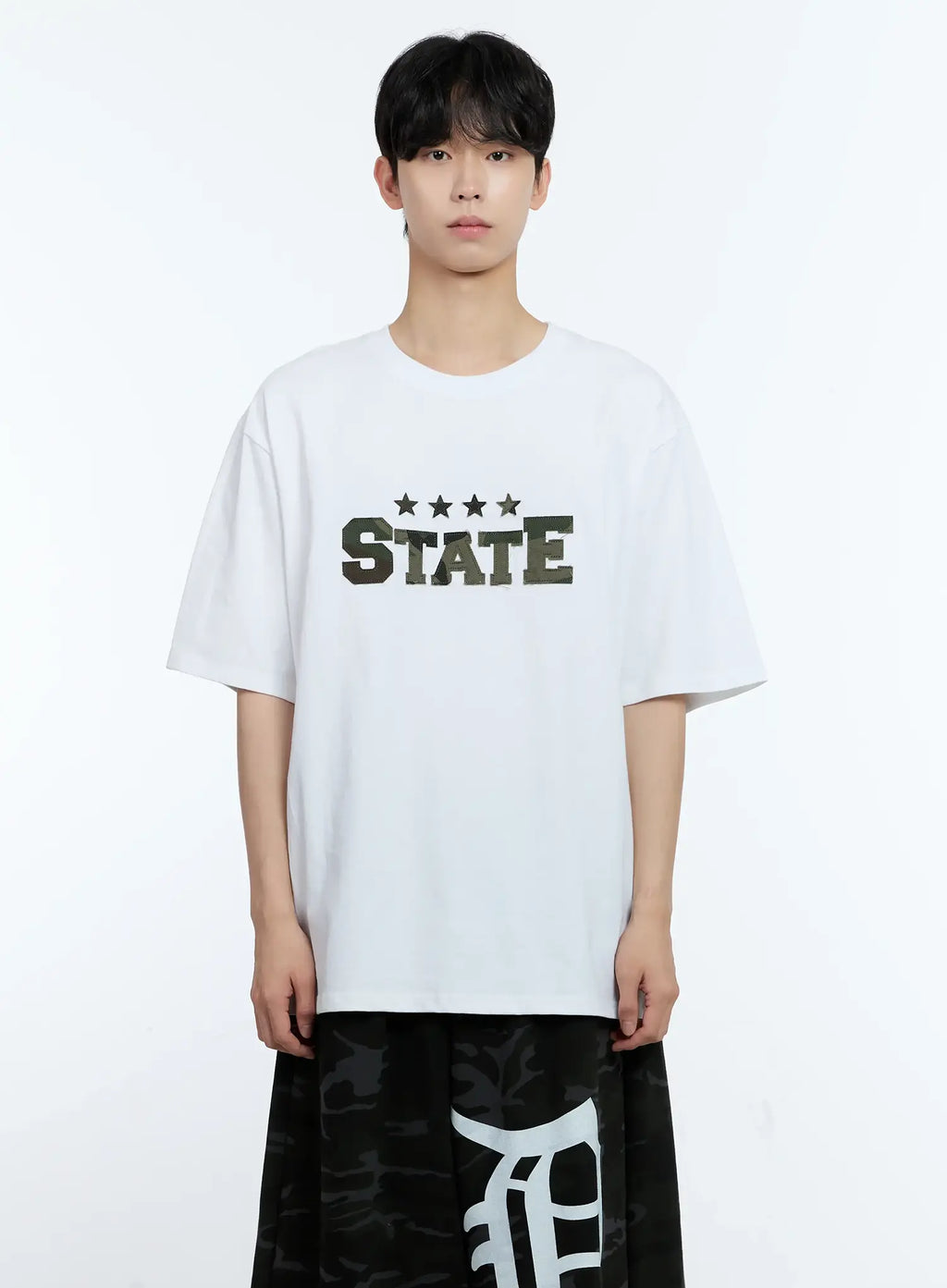 Men's Camo Graphic T-Shirt IL529