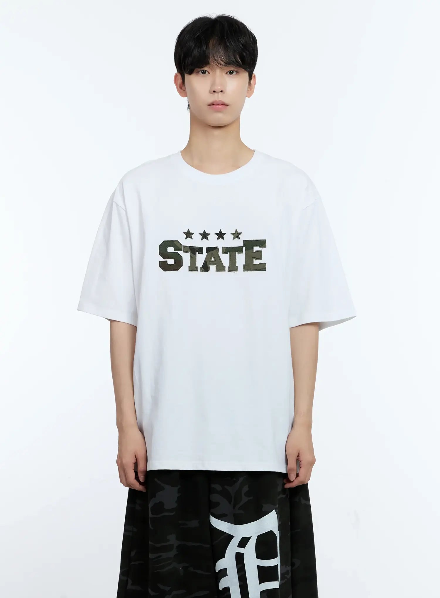 Men's Camo Graphic T-Shirt IL529