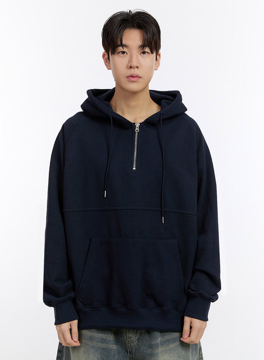 Men's Half-Zip Hoodie IM525