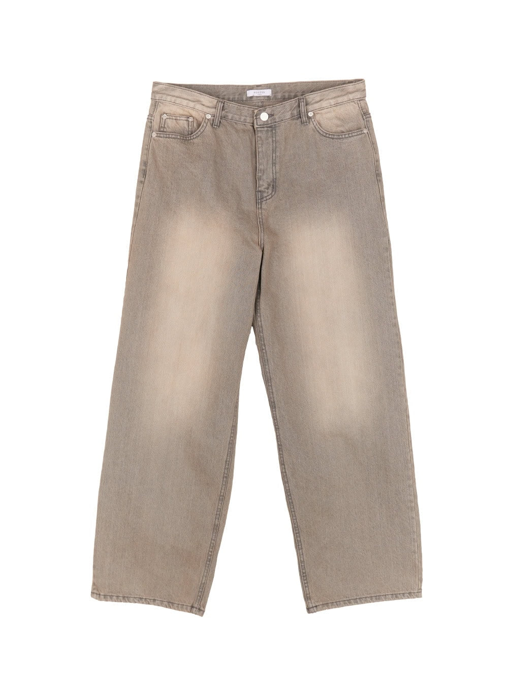 Men's Washed Straight-Leg Jeans IM514