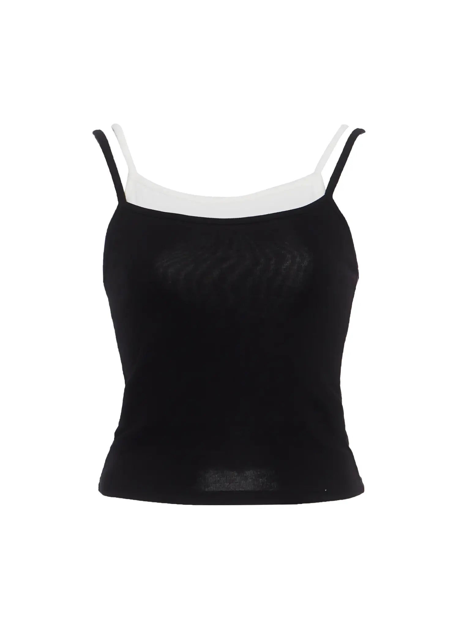 Layered Cropped Cami Top IC503