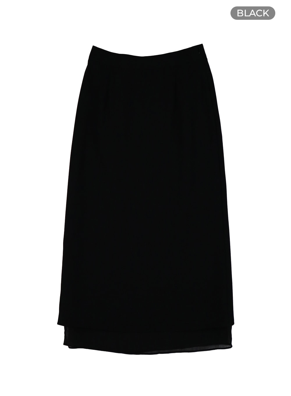 Basic Layered Maxi Skirt IF423