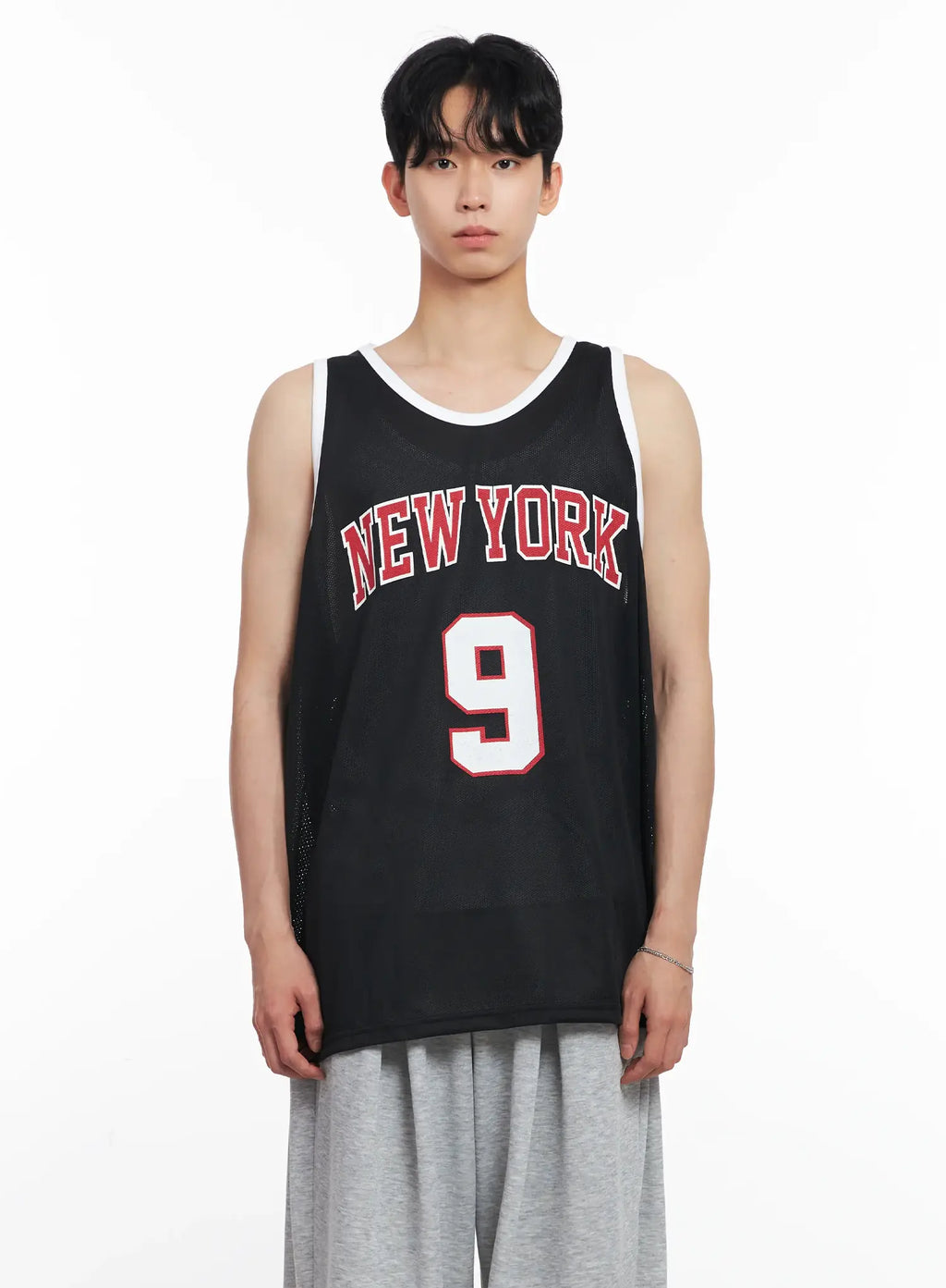 Men's "New York" Mesh Jersey Tank IL504