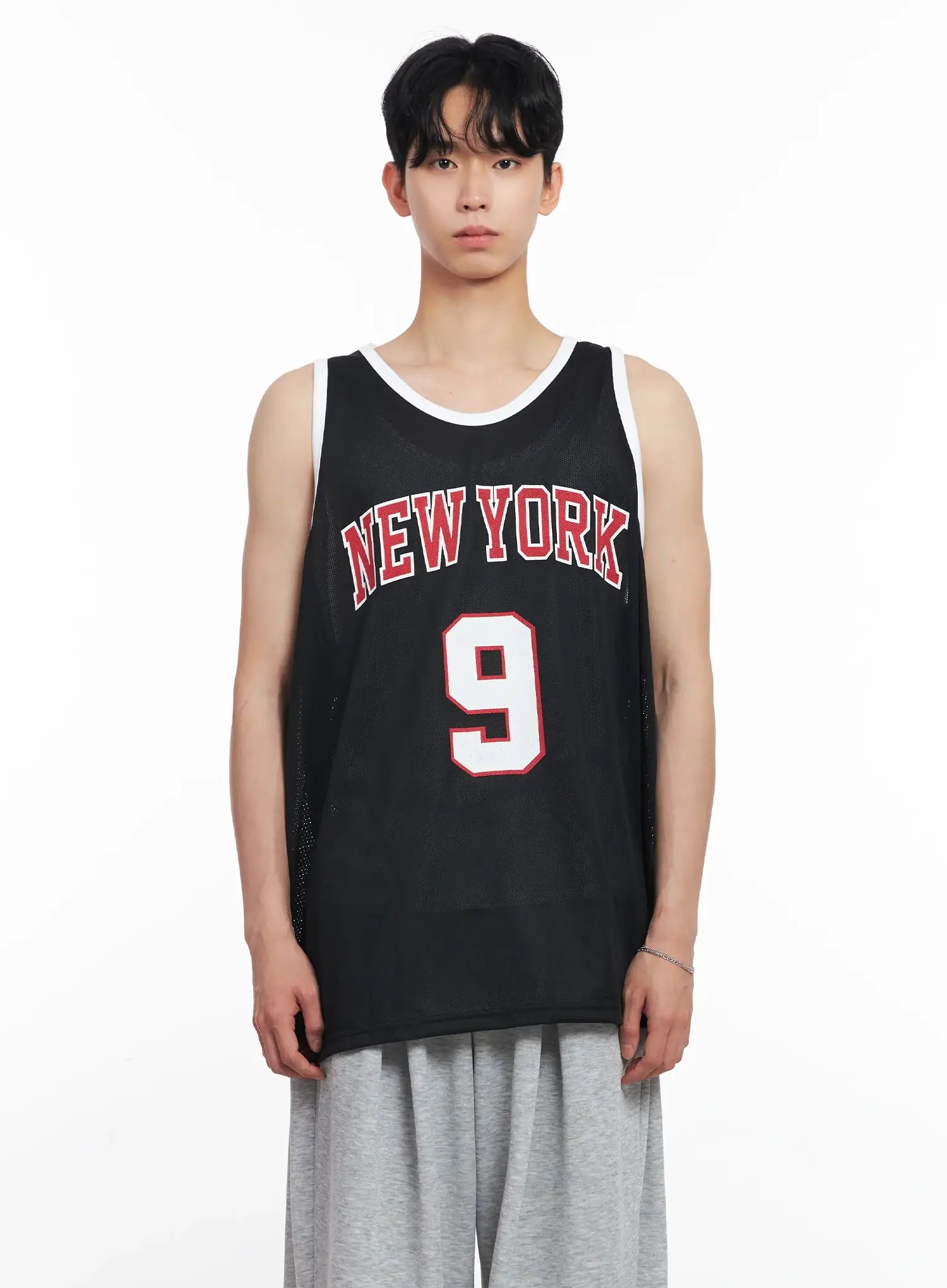 Men's "New York" Mesh Jersey Tank IL504