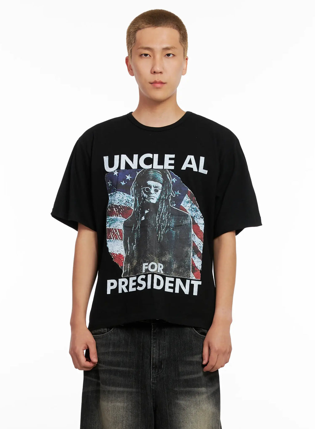 Men's Graphic Cotton Tee IL521