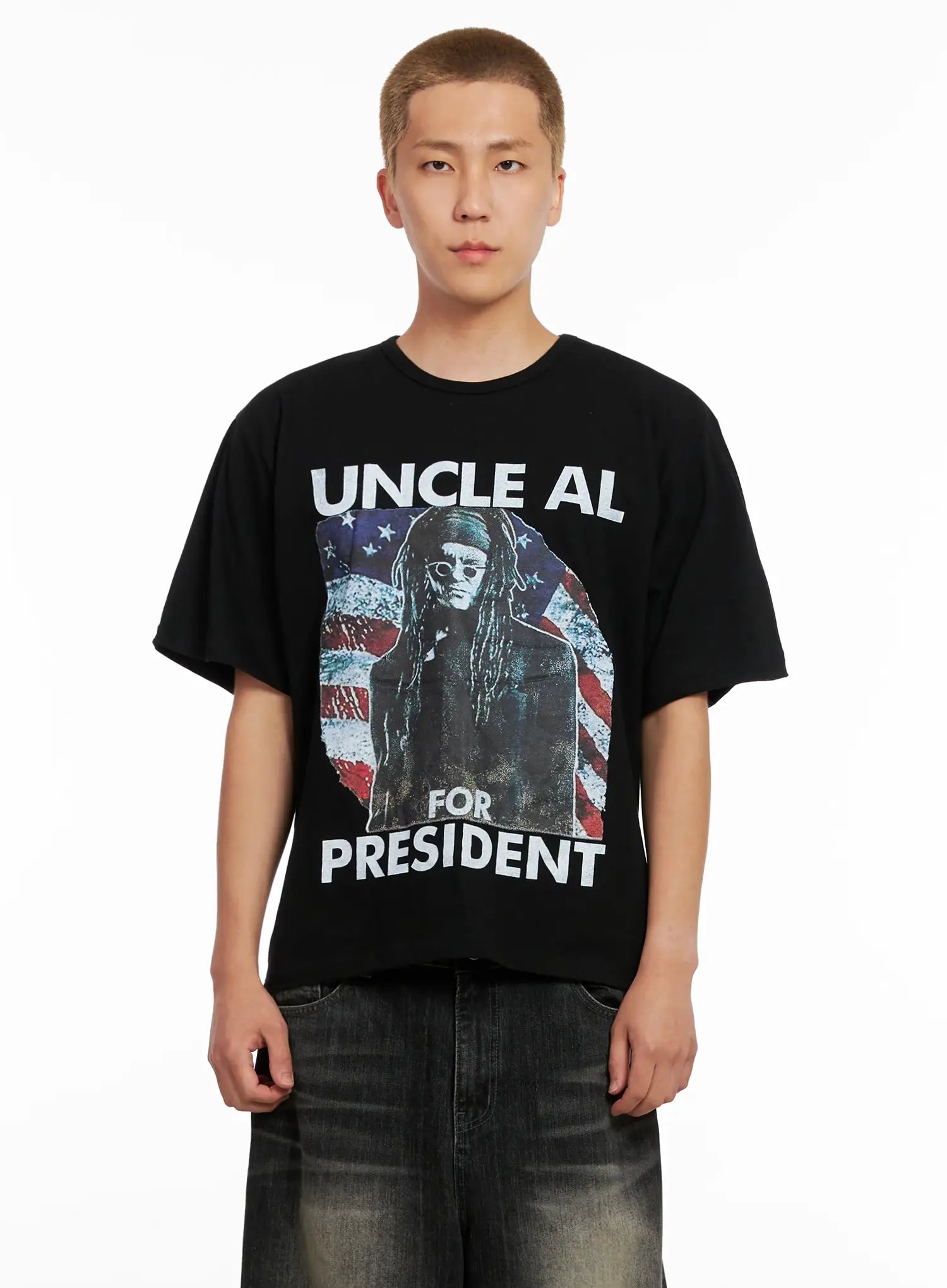 Men's Graphic Cotton Tee IL521