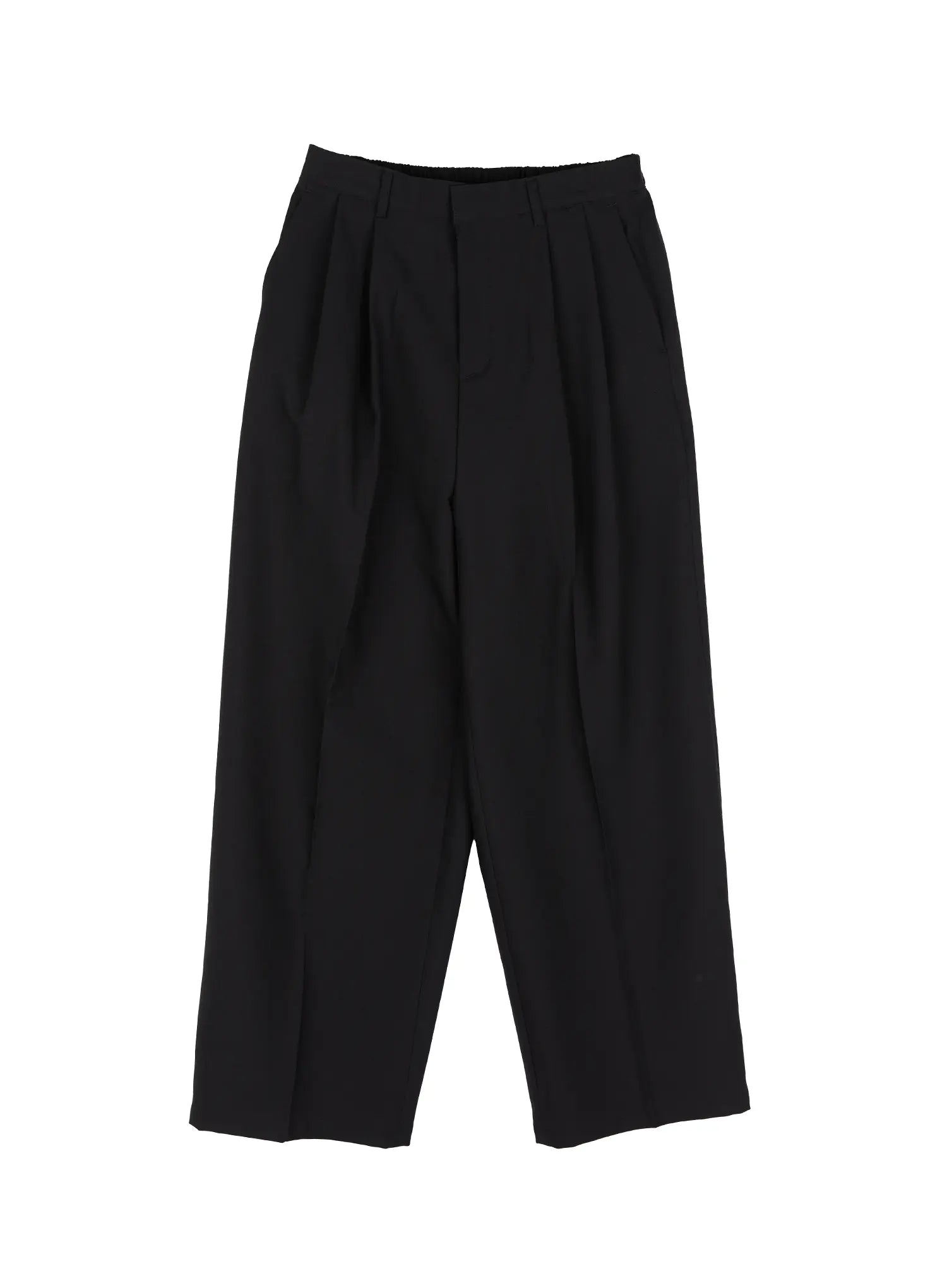 Men's Pleated Wide-Leg Pants IL511