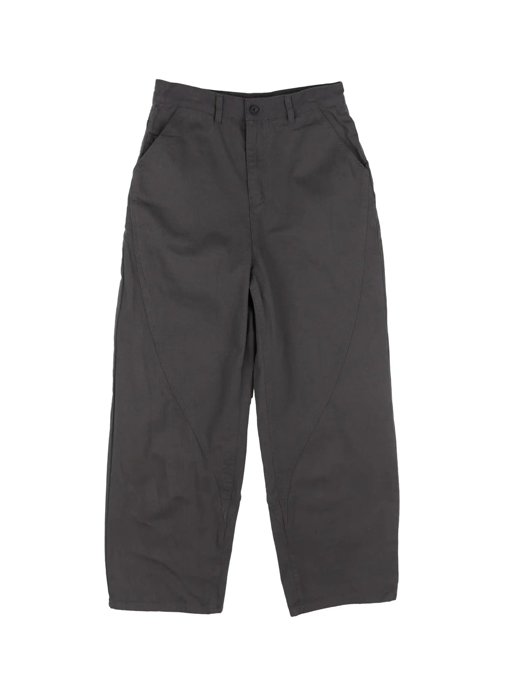 Men's Curved Seam Wide Cotton Pants IL511