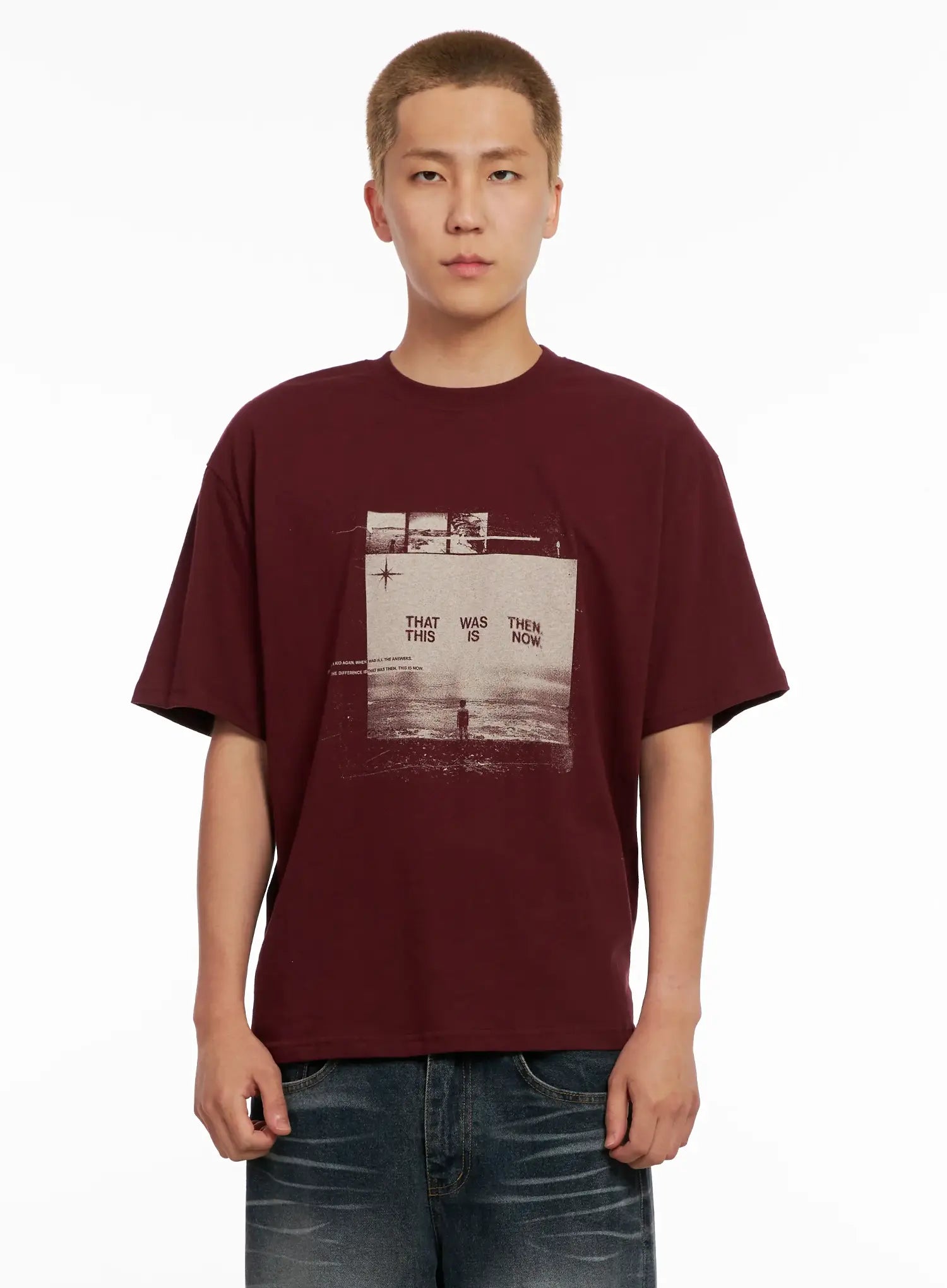 Men's Retro Graphic Tee IL518