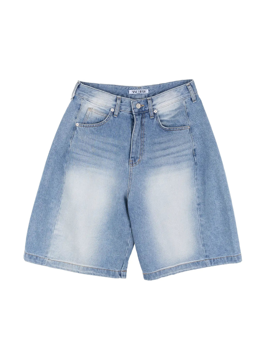 Men's Side-Drape Denim Jorts IL514