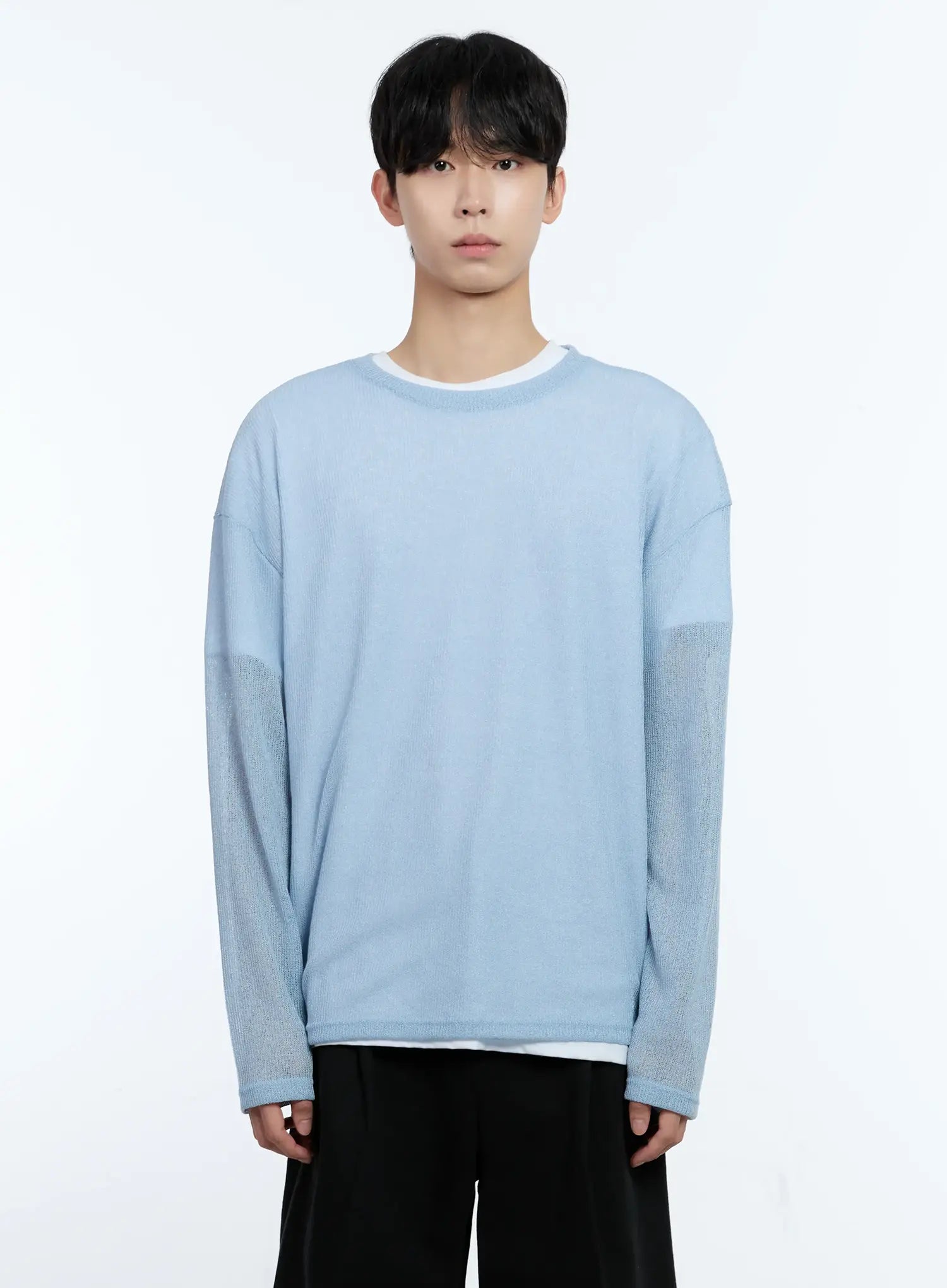 Men's Mesh Long-Sleeve Top IG501