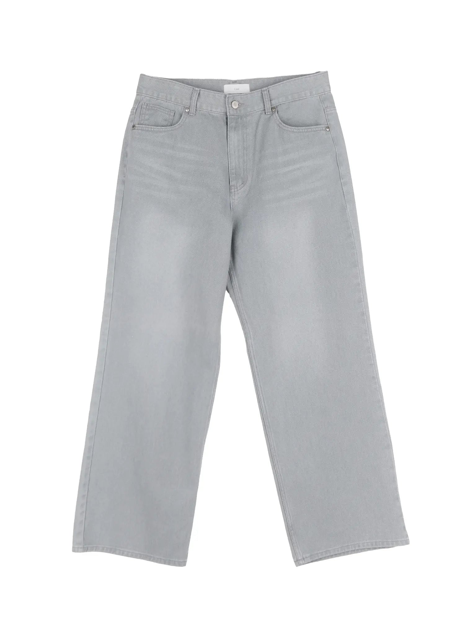 Men's Casual Vintage Washed Wide-Leg Jeans IS509
