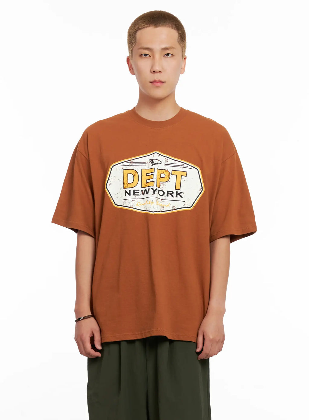 Men's "Dept New York" Graphic Tee IL518