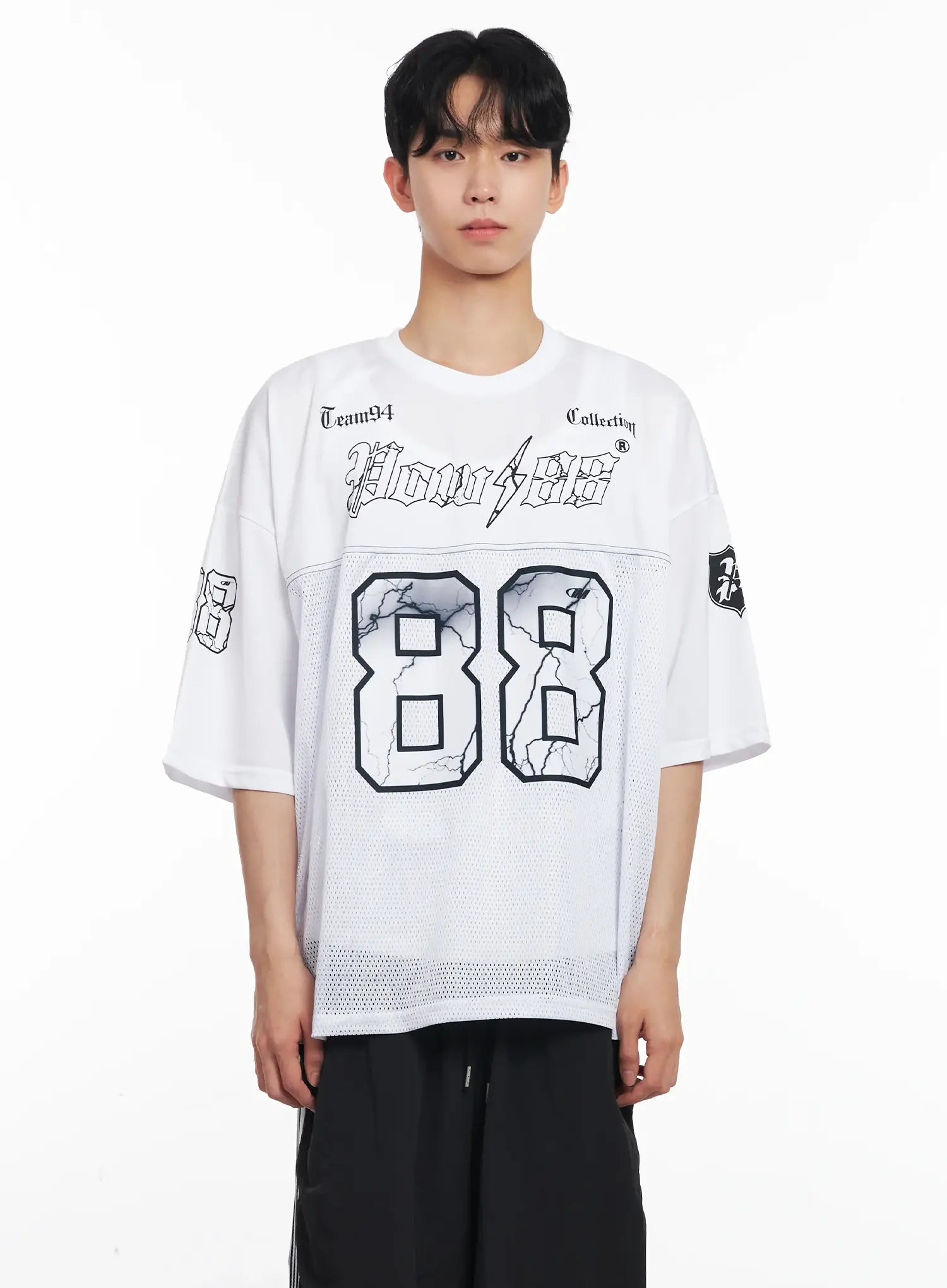 Men's Mesh Graphic Jersey Tee IL501