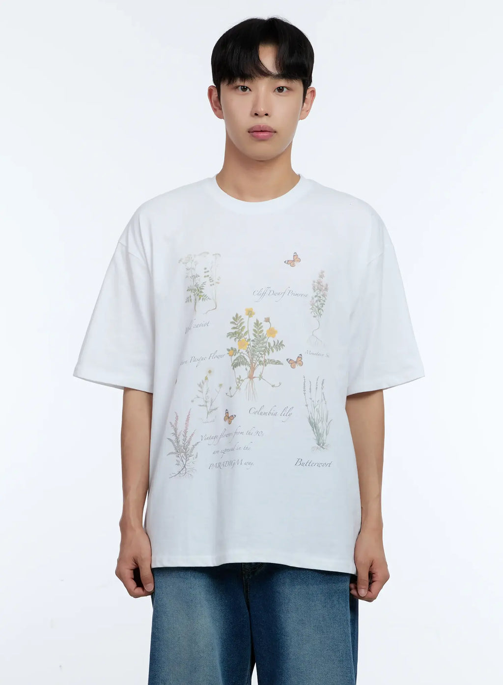 Men's Floral Summer Tee IL515