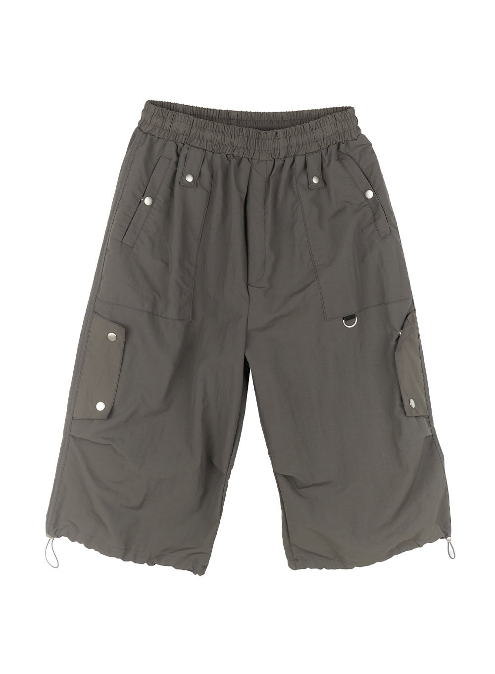 Men's Nylon Pocketed Wide-Fit Shorts IA510