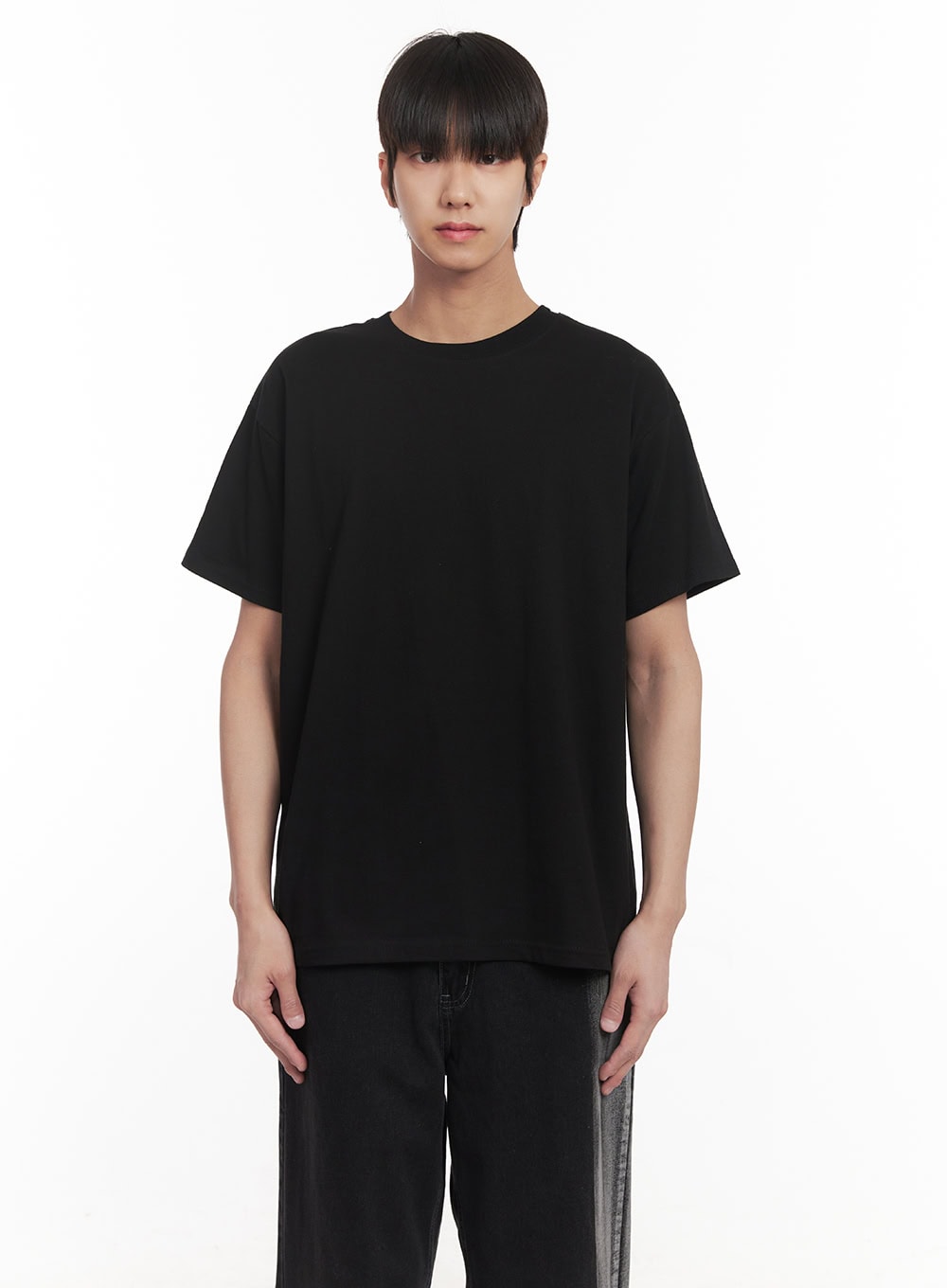 Men's Essential T-Shirt (Black) IM519